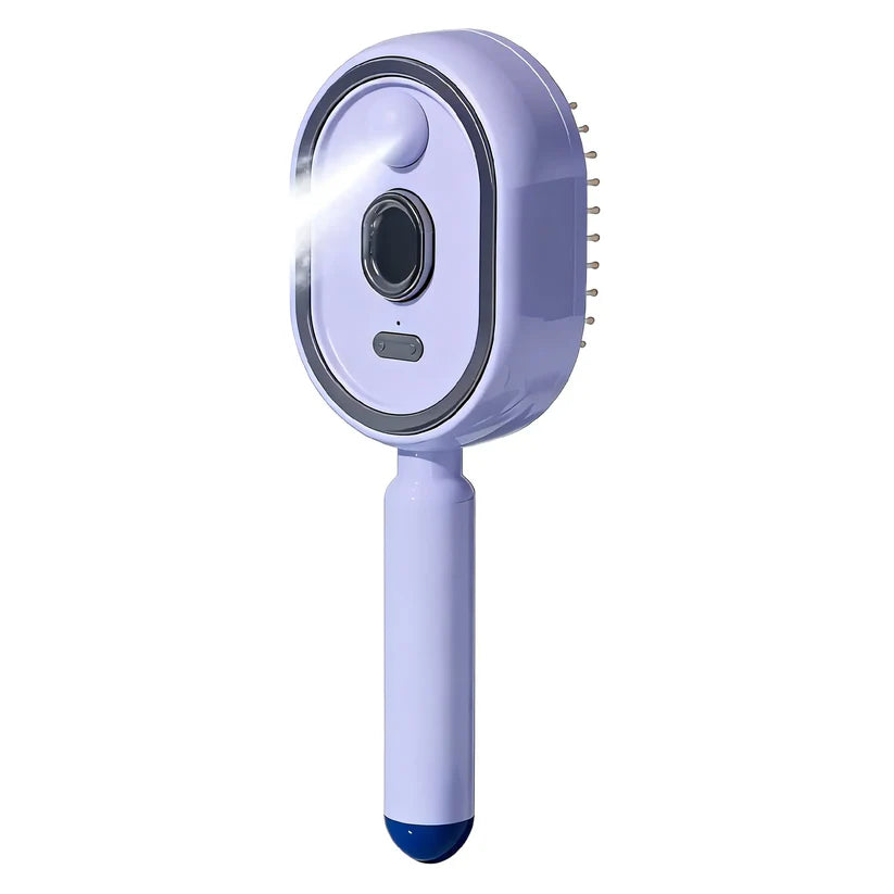 3-in-1 Electric Mist Massage Hair Brush AAA