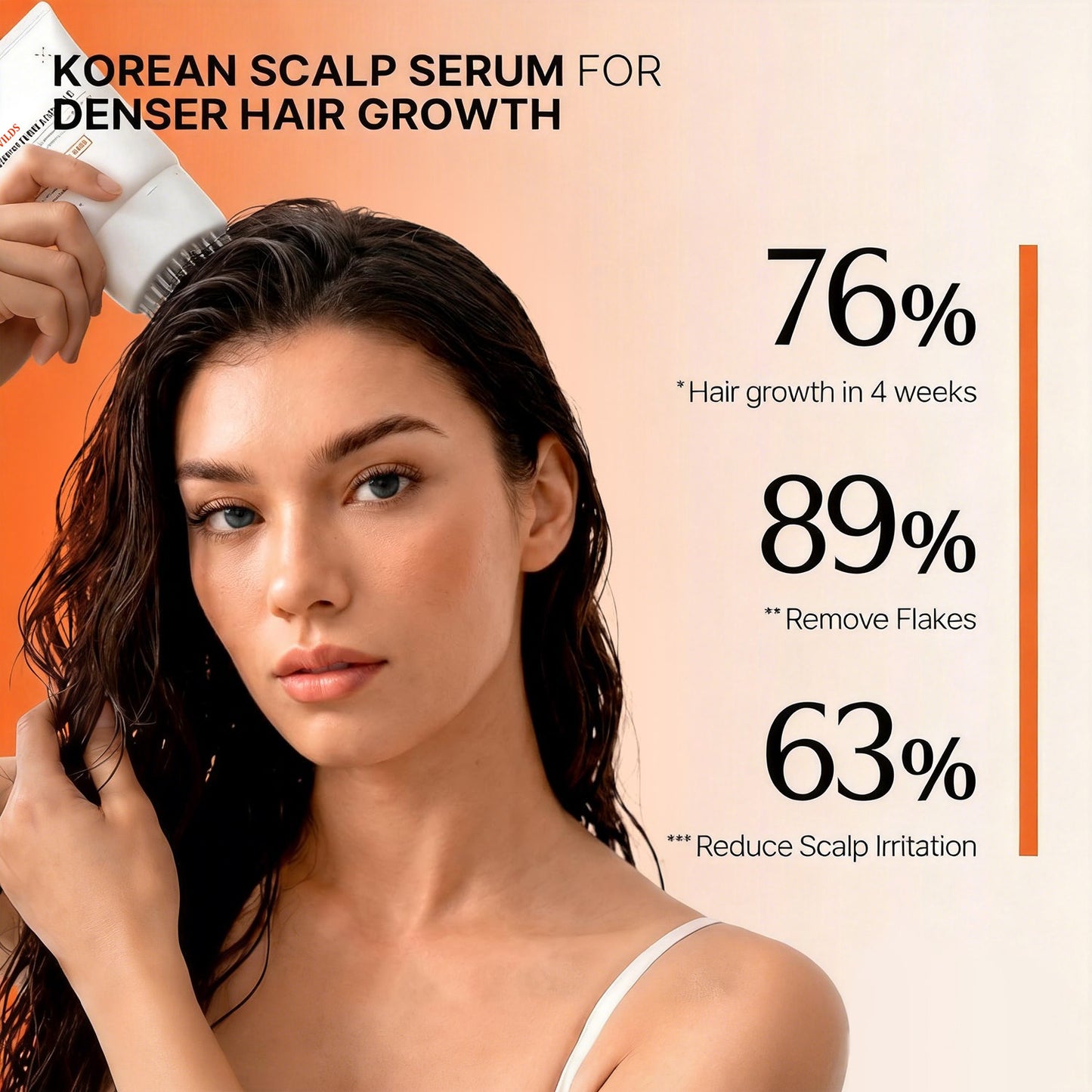 38-Bristle Hair Growth Scalp Serum
