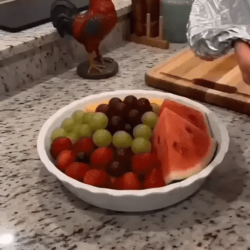 Reusable Stretch Aluminum Food Cover for Bowls & Plates – Food Grade Universal Lid