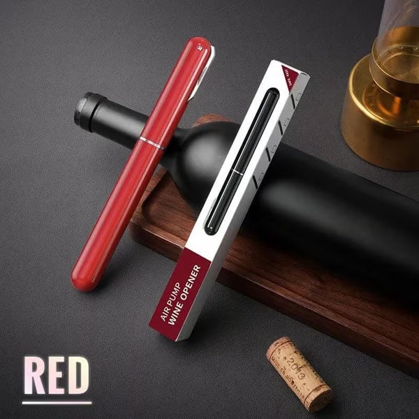 Air Pressure Wine Opener — Open Wine Bottles in Seconds