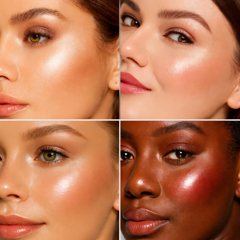 Glow Wardrobe Highlighting Eye & Cheek Palette