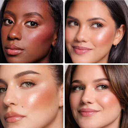 Glow Wardrobe Highlighting Eye & Cheek Palette