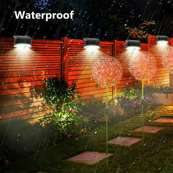 Solar Outdoor Step Light for Stairs, Fences, Patios, and Gardens