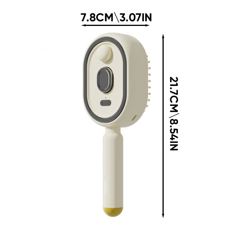 3-in-1 Electric Mist Massage Hair Brush AAA