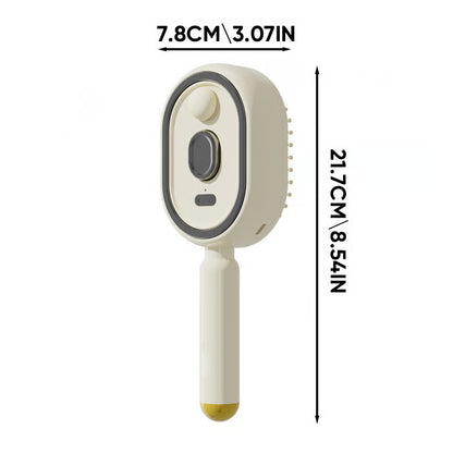 3-in-1 Electric Mist Massage Hair Brush AAA