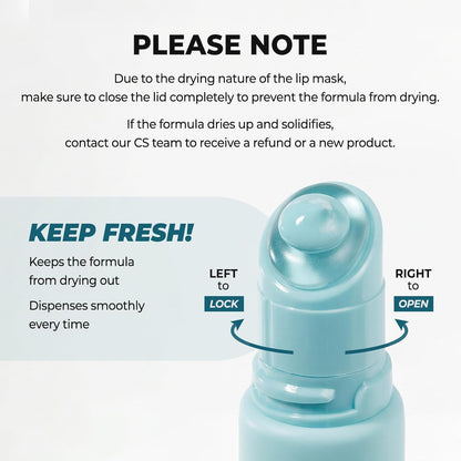 Cooling Peel-Off Lip Mask for Smooth, Lipstick-Ready Lips