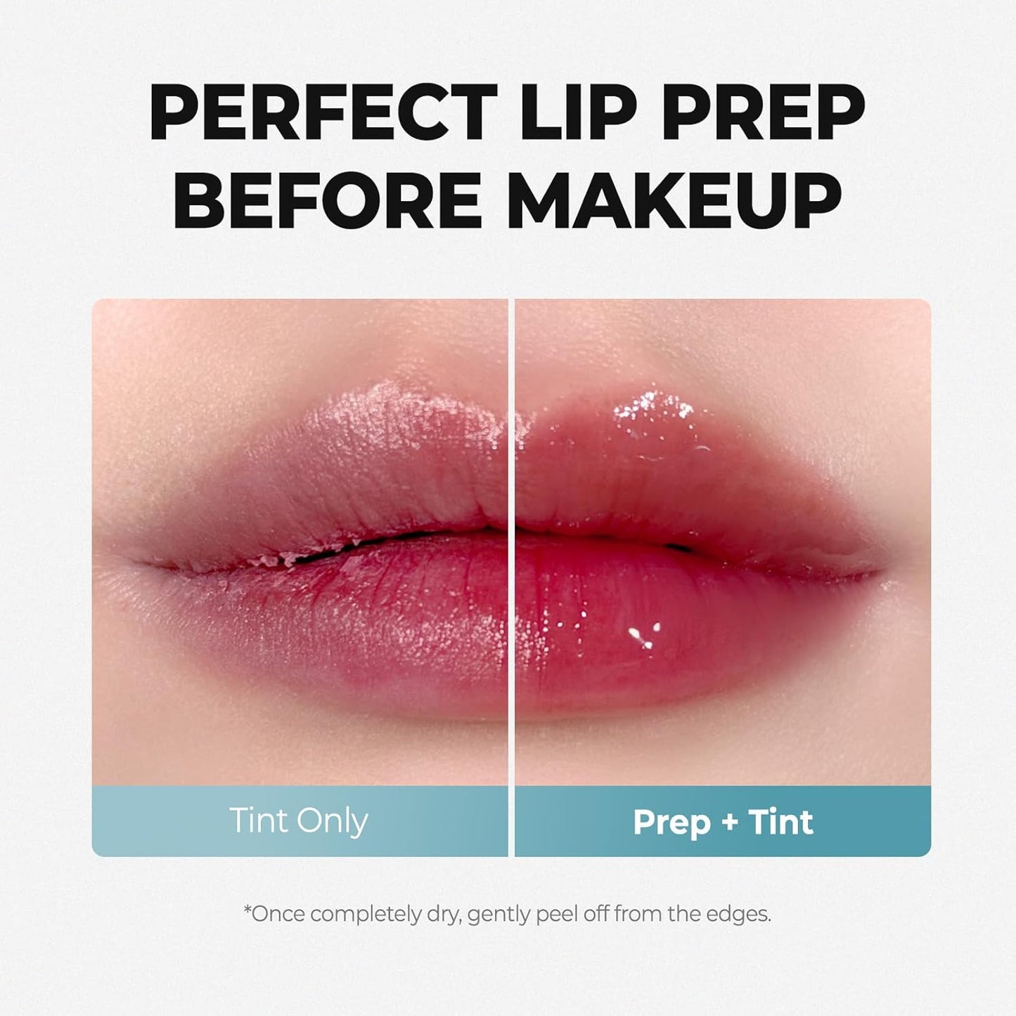 Cooling Peel-Off Lip Mask for Smooth, Lipstick-Ready Lips
