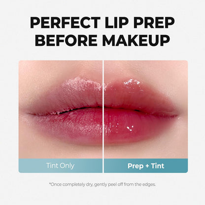 Cooling Peel-Off Lip Mask for Smooth, Lipstick-Ready Lips
