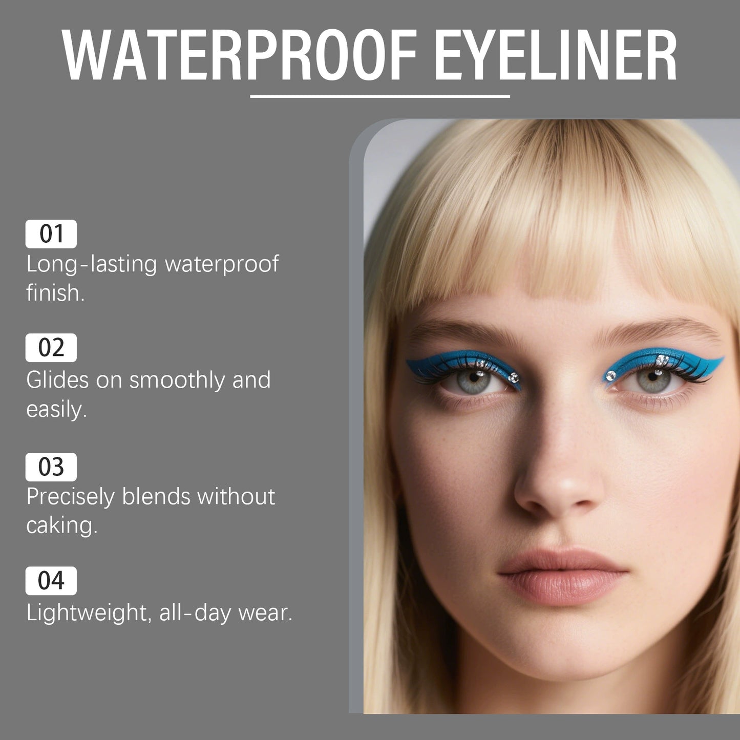 ZEPHOCO 1440™ Waterproof Liquid Eyeliner