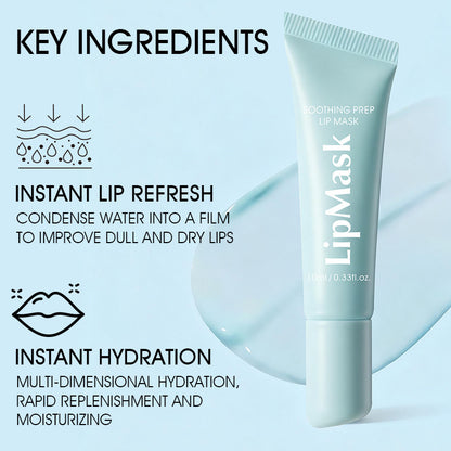 Cooling Peel-Off Lip Mask for Smooth, Lipstick-Ready Lips