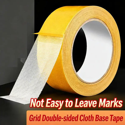 Heavy Duty Double Sided Rug Tape – 2 in x 33 ft Removable Mesh Mounting Tape