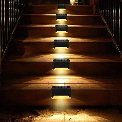 Solar Outdoor Step Light for Stairs, Fences, Patios, and Gardens