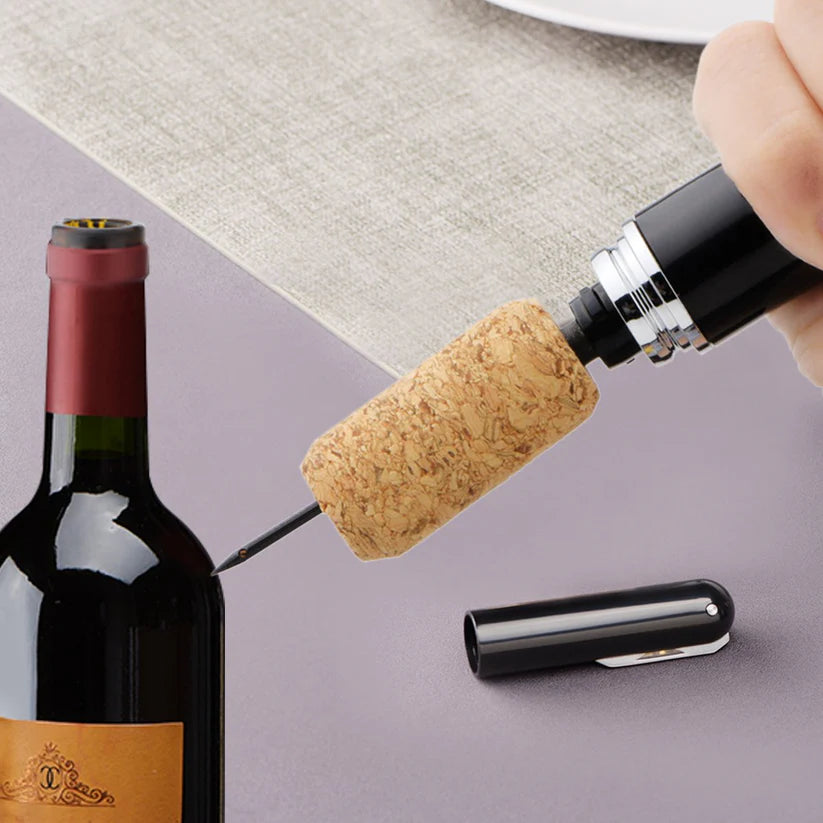 Air Pressure Wine Opener — Open Wine Bottles in Seconds