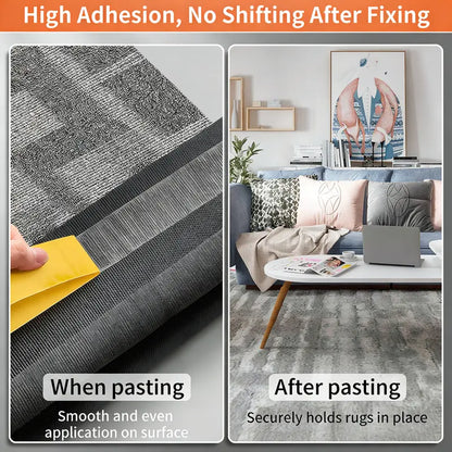 Heavy Duty Double Sided Rug Tape – 2 in x 33 ft Removable Mesh Mounting Tape