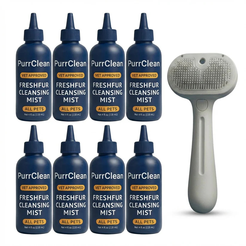 1 Grooming Brush + 8 Bottles Care Solution  $49.99